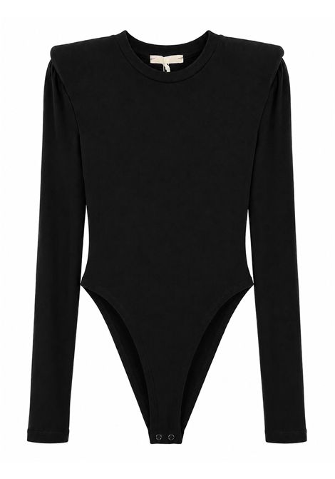 Body con spalline Lù-Lù BY MISS GRANT | LL4662NERO